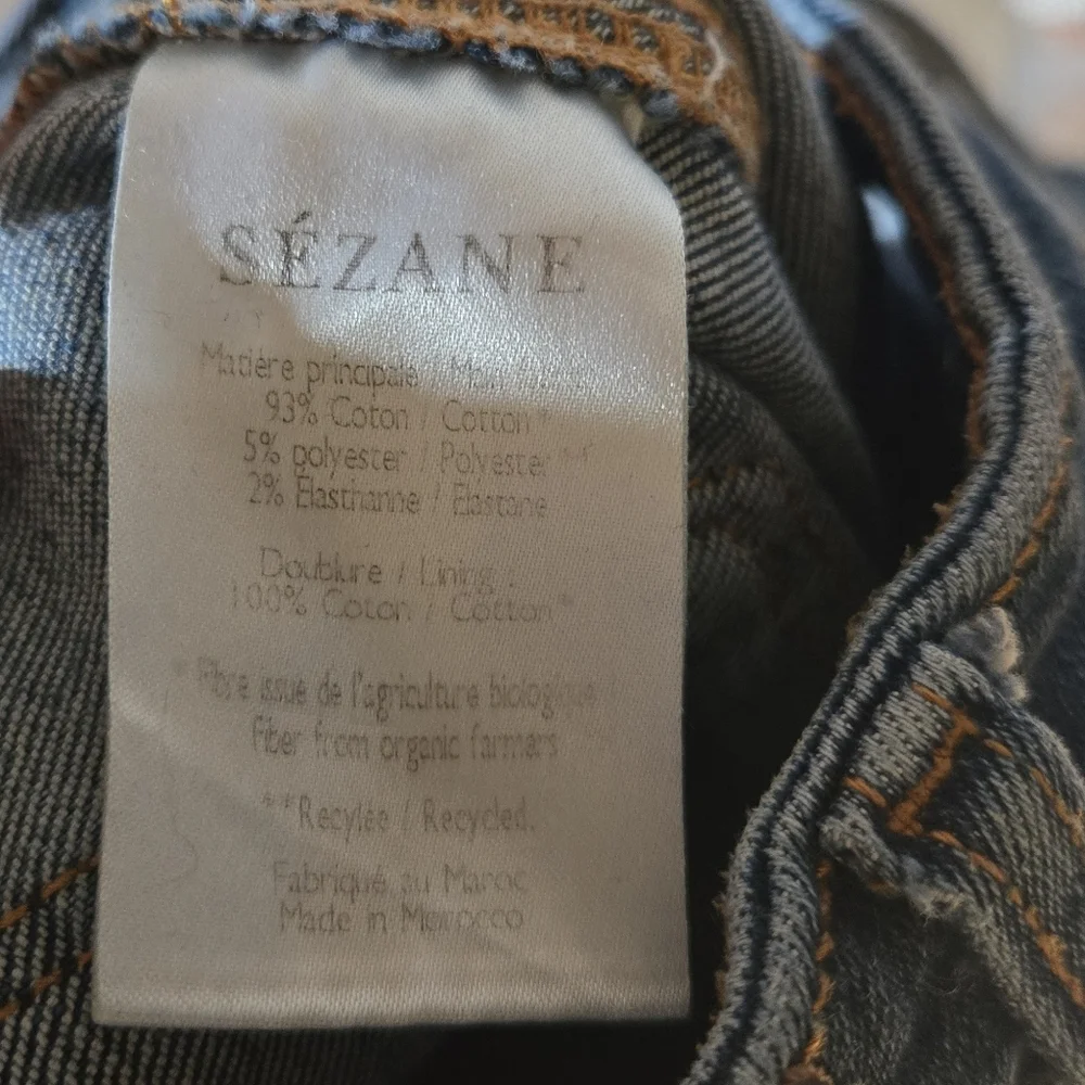 Sezane The Slim Parfait hight waisted slim jeans 28